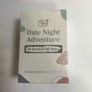 Date Night Adventure Scratch Off Cards NIP